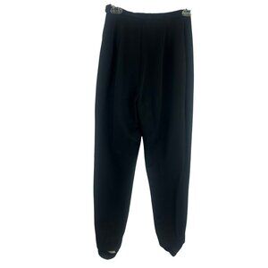 Vintage 80s Jantzen Stirrup Pants Women XXXS 22 Inch Black Stretch Jodhpur Dance